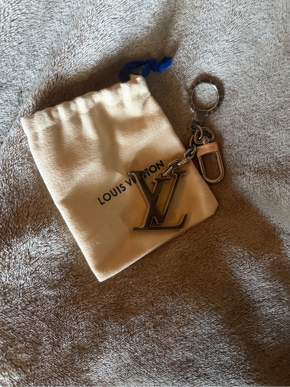 Louis Vuitton keychain/bag charm authenticated